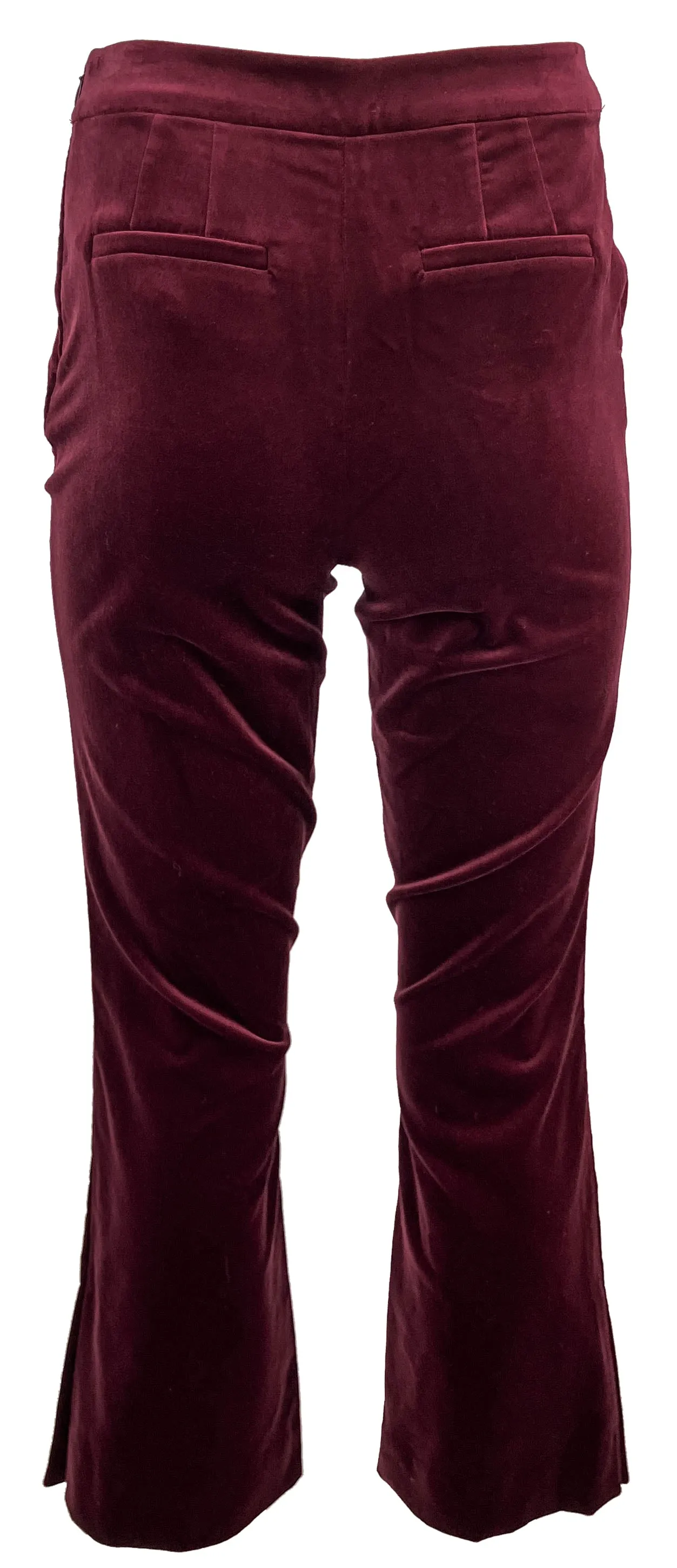 Frame Velvet Pants in Pinot