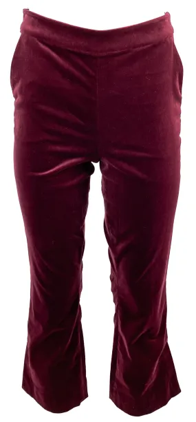 Frame Velvet Pants in Pinot