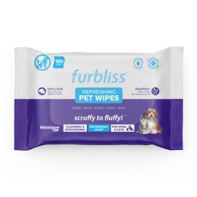 Furbliss® Hygienic Grooming Pet Wipes - 100 ct