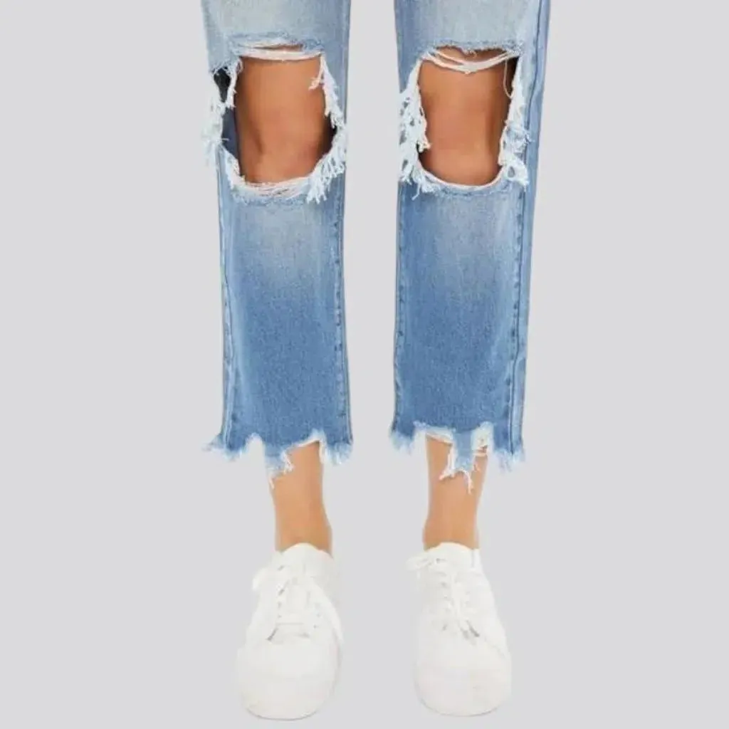 Grunge jeans
 for ladies