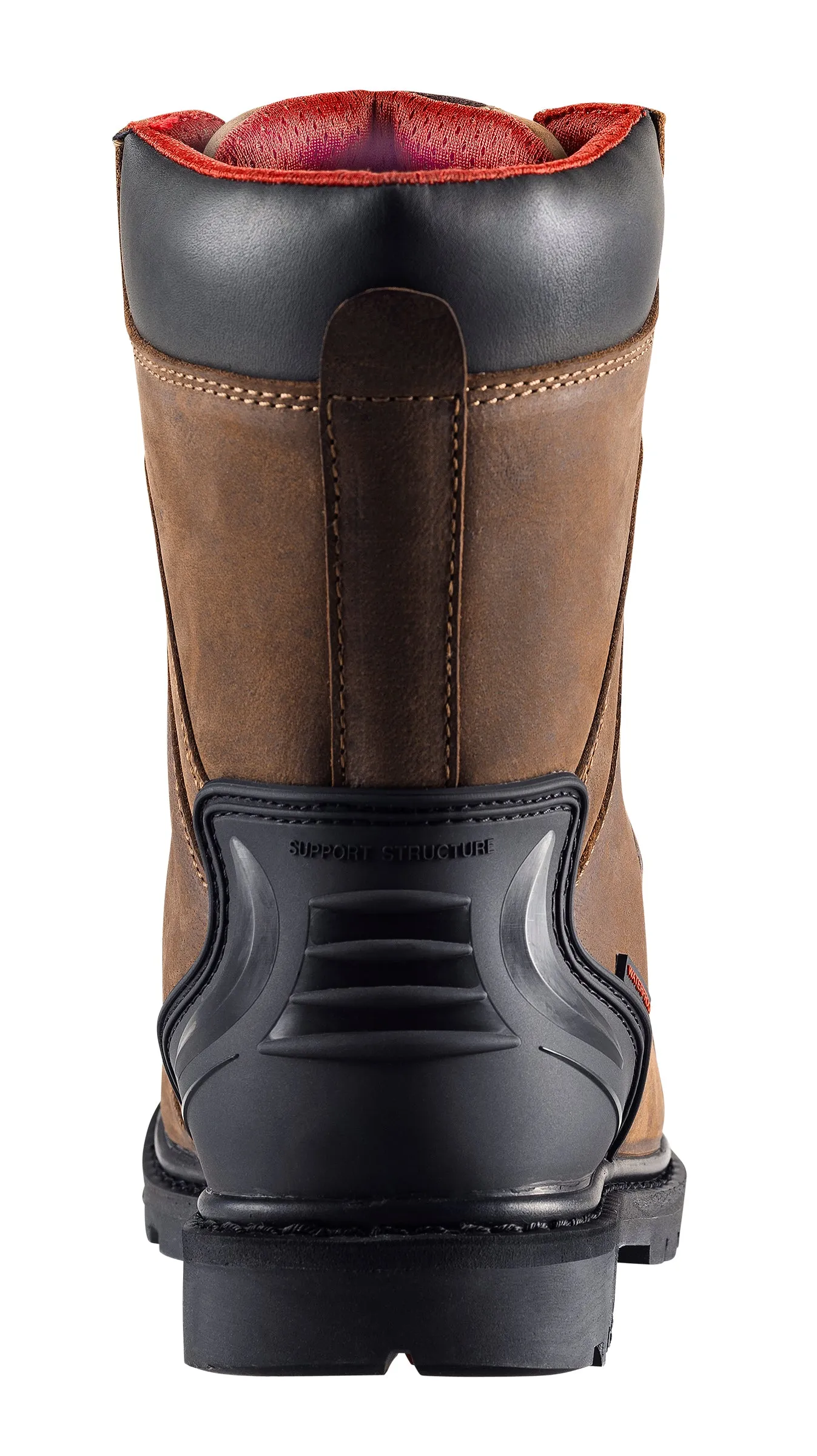 Hammer Brown Carbon Toe WP PR 8" Work Boot