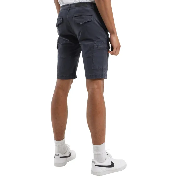 HENLEYS LEON CARGO SHORTS - DARK NAVY