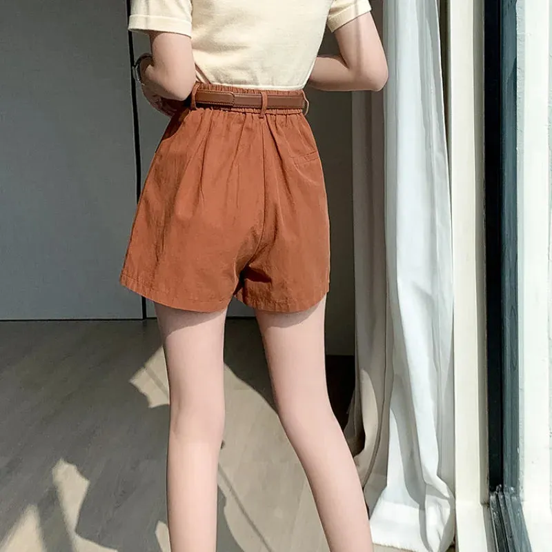 High Waist A-line Irregular Loose Short - Summer Fashion