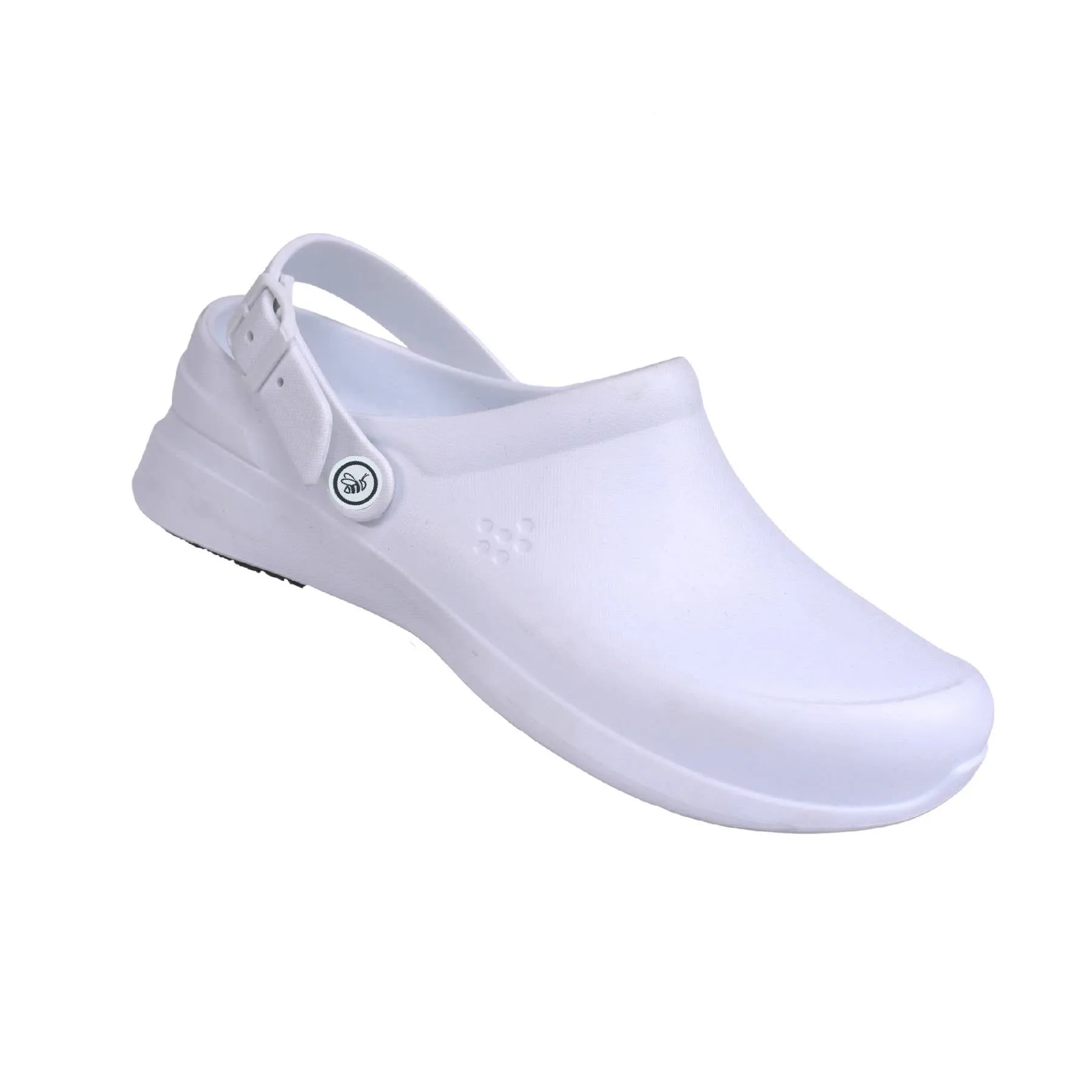 Joybees Womens Work Clog White