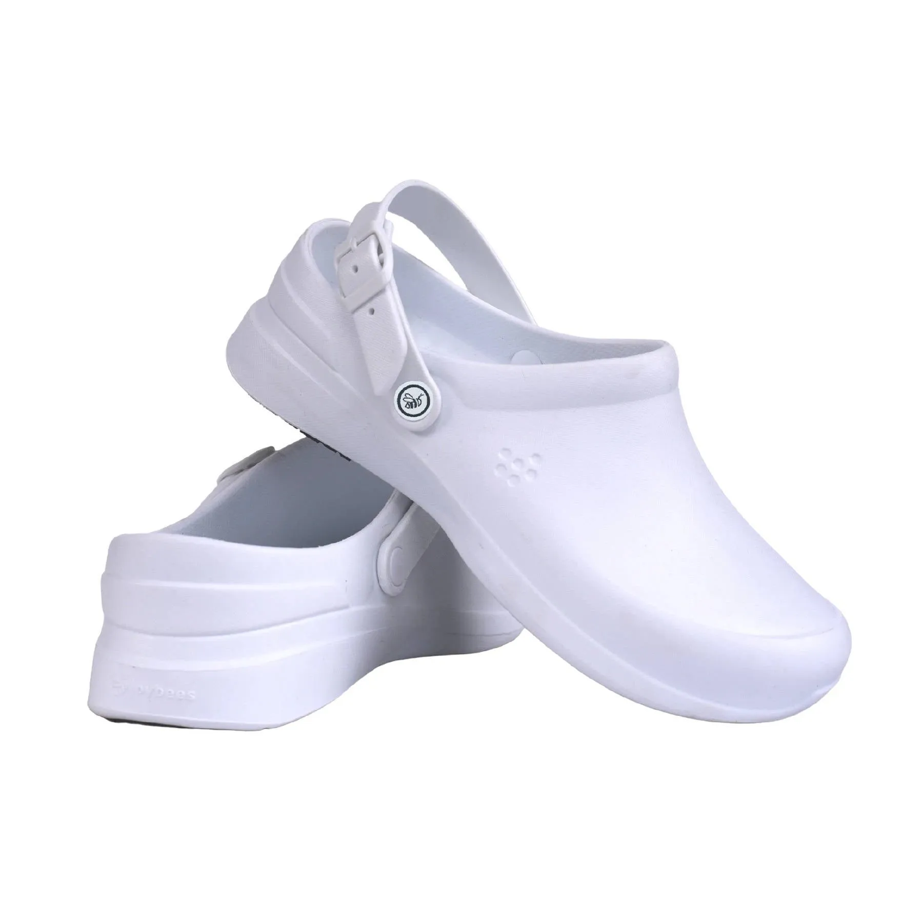 Joybees Womens Work Clog White