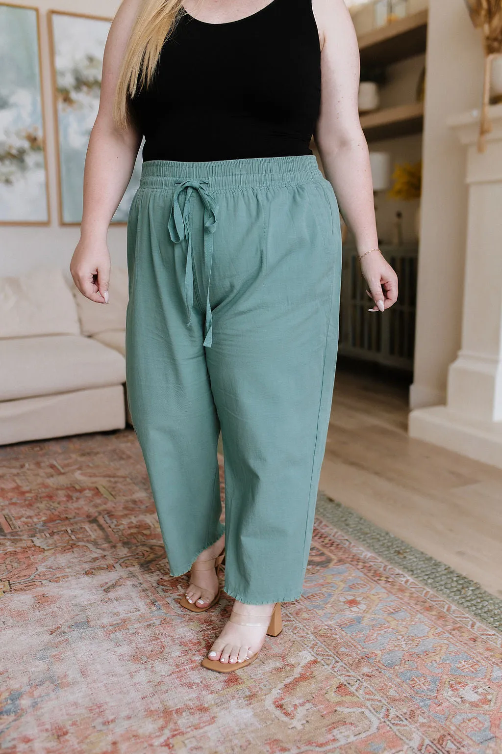 Judy Blue Love Me Dearly High Waisted Pants in Jade