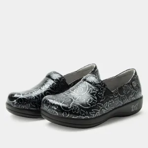 Keli Emborider Me Pewter Professional Shoe