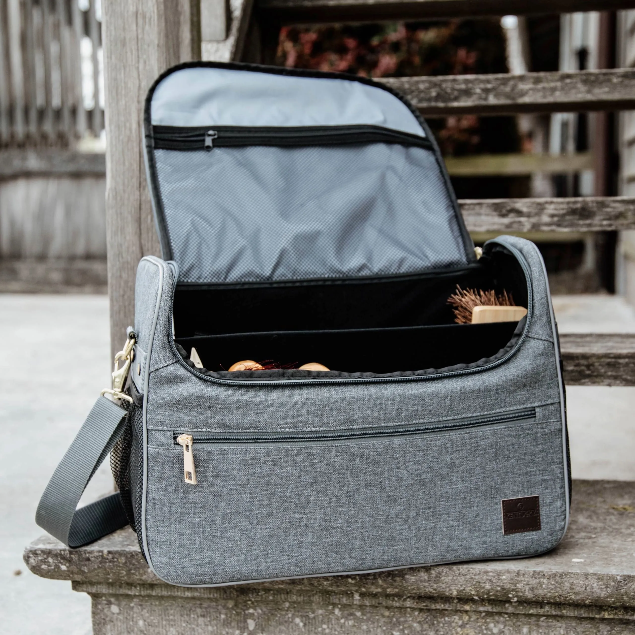 Kentucky Horsewear Grooming Bag - Grey