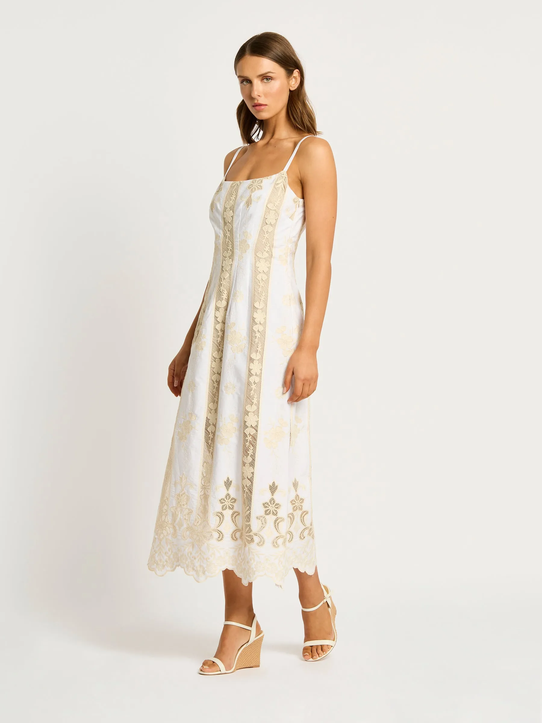 Kristen Slip Dress - Ivory