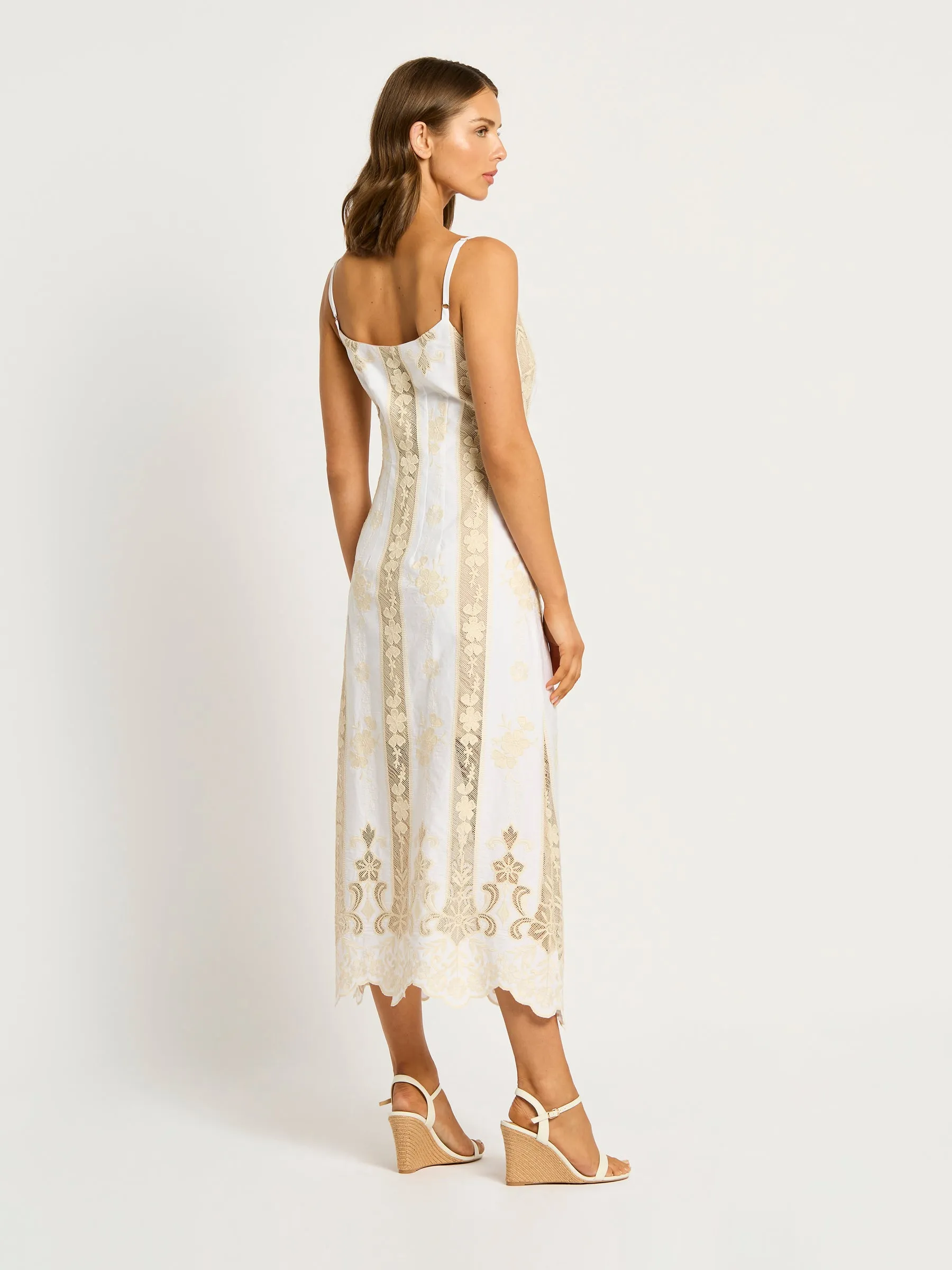 Kristen Slip Dress - Ivory