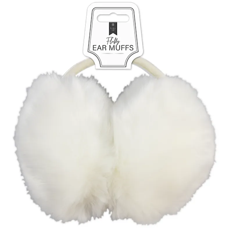 Ladies Fluffy Ear Muffs (Colour Options)