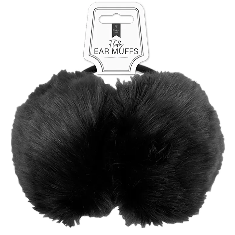 Ladies Fluffy Ear Muffs (Colour Options)