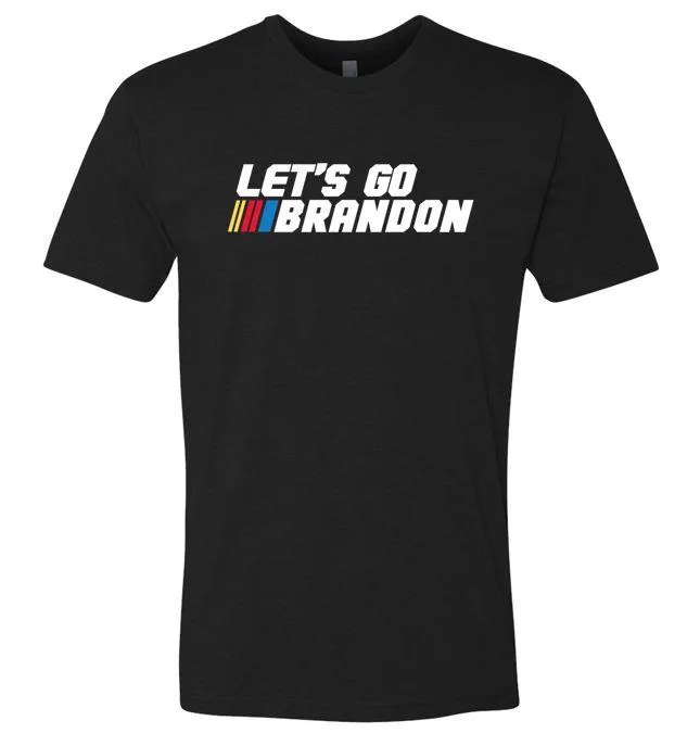 Let's Go Brandon Custom Tee - Black Heather