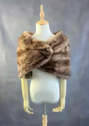 Luxury Real Mink Fur Wrap (Mink08)