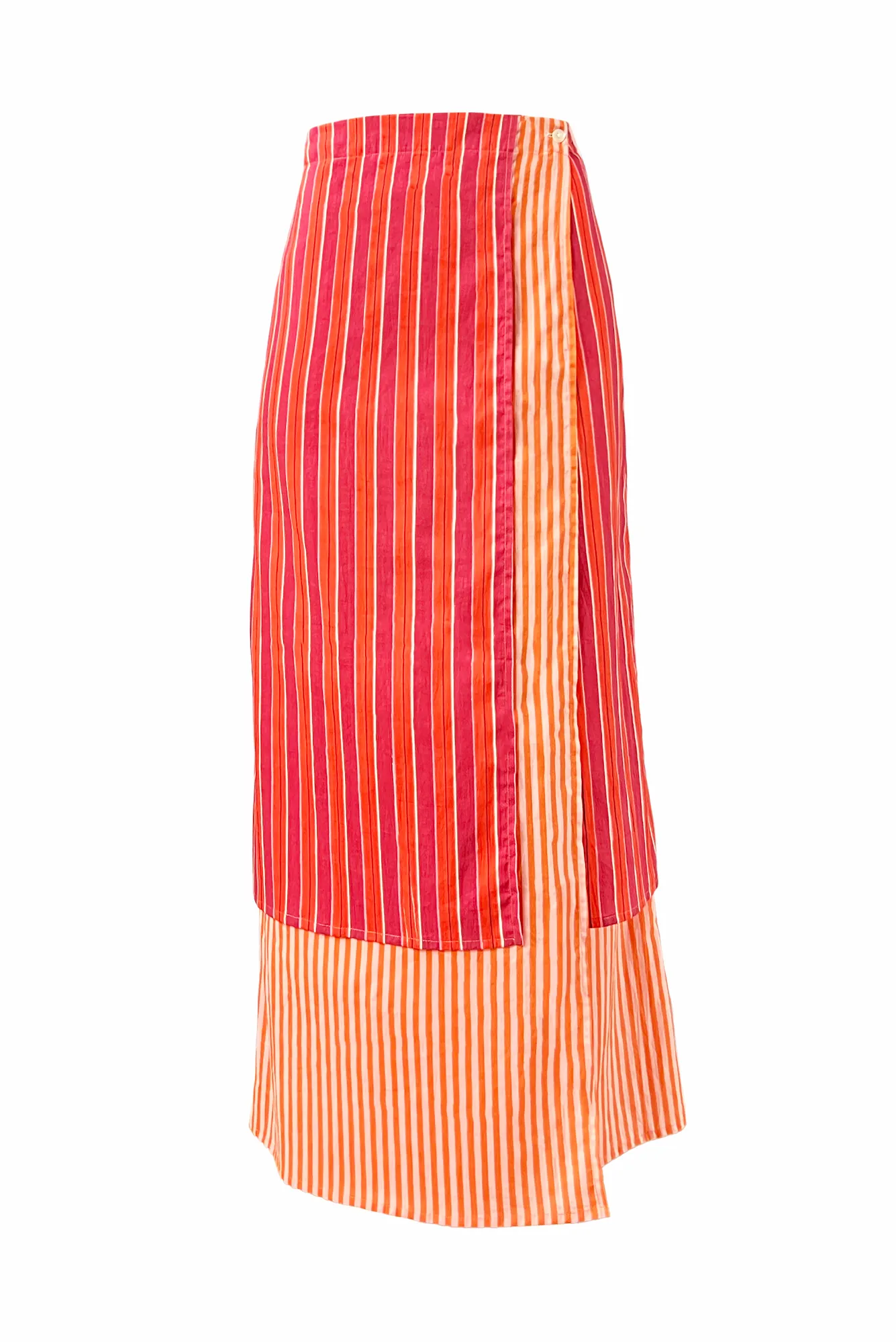 Mangalore Skirt (Orange & Red)