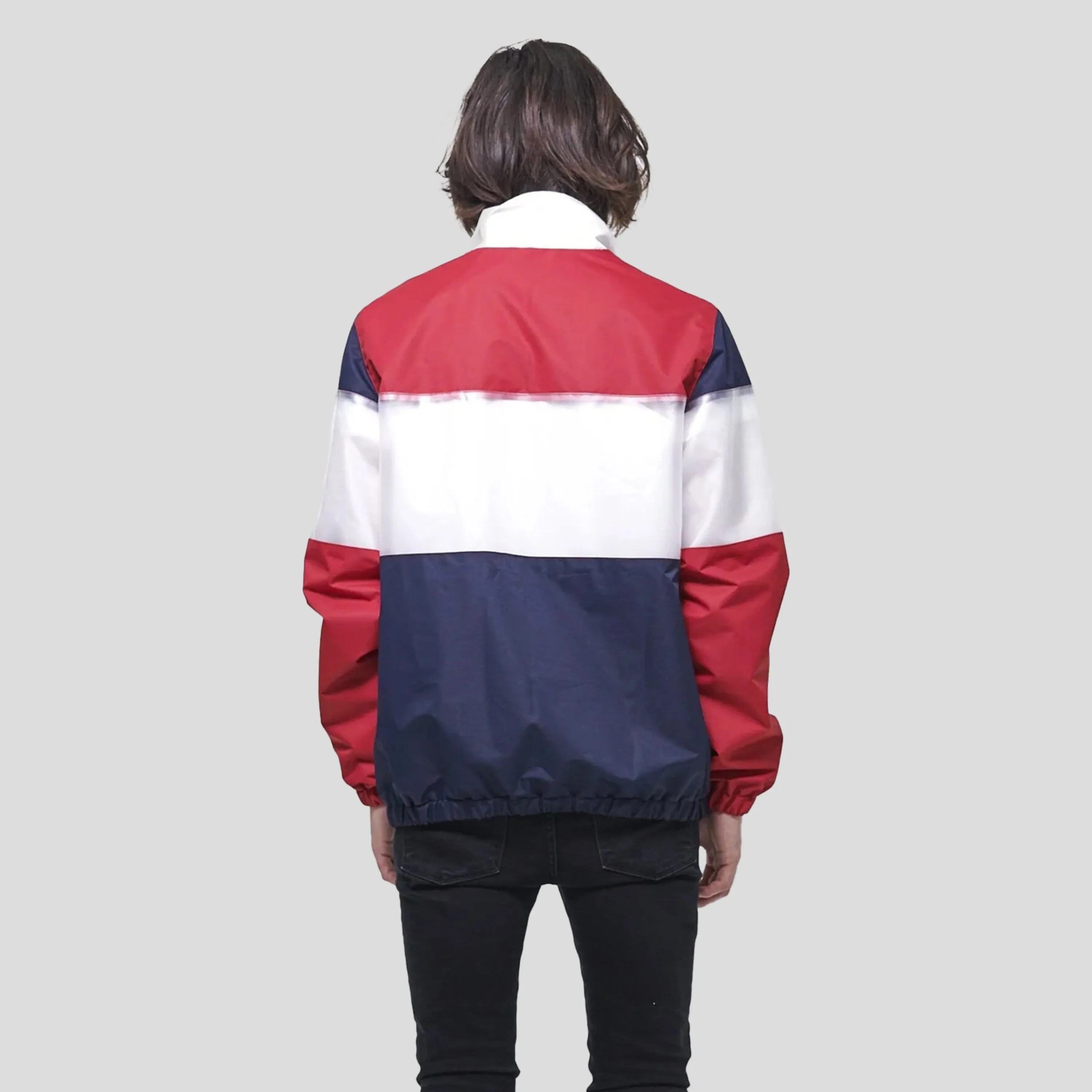 Members Only Men's Color and Translucent Block Jacket