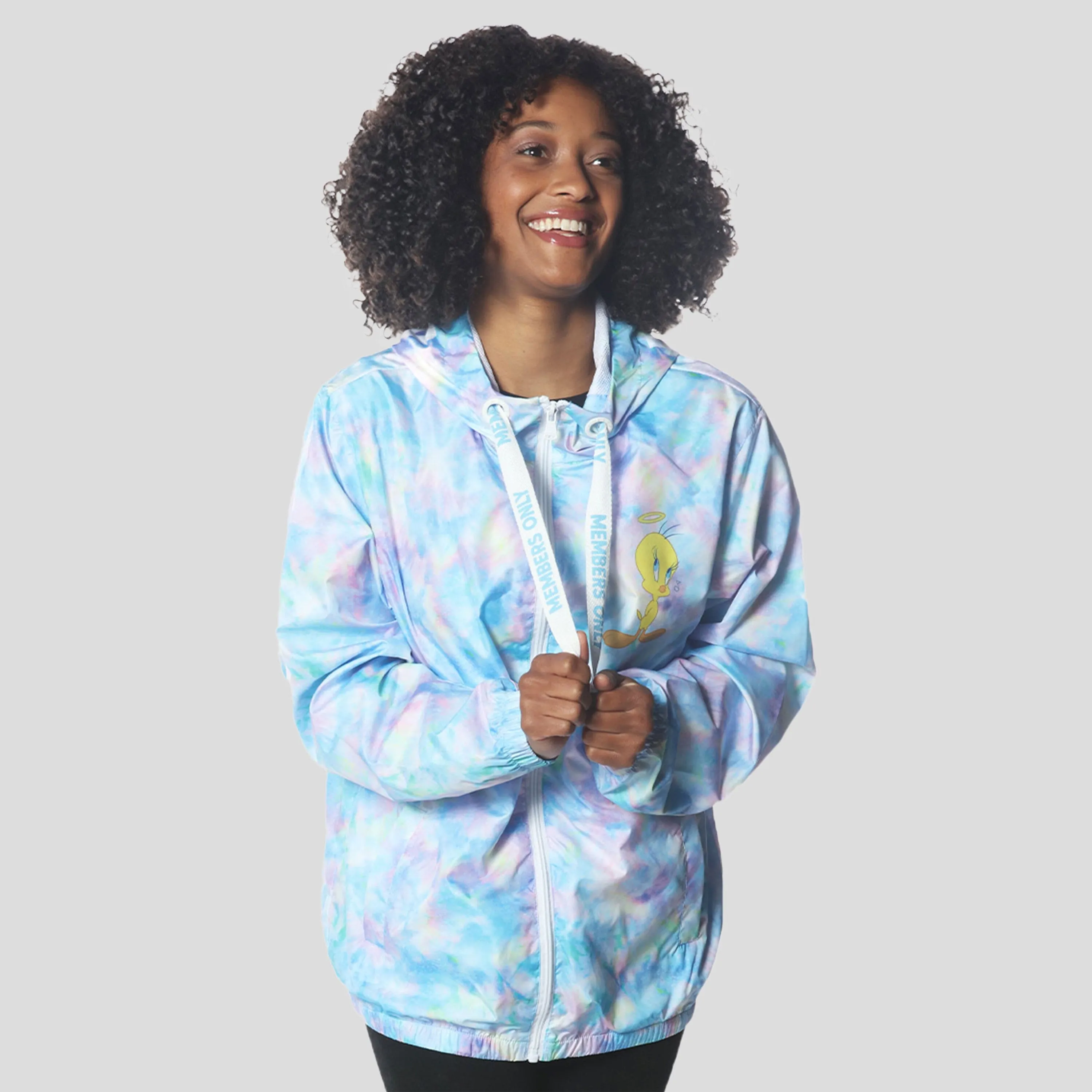 Members Only Women's Tweety Full Zip Jacket