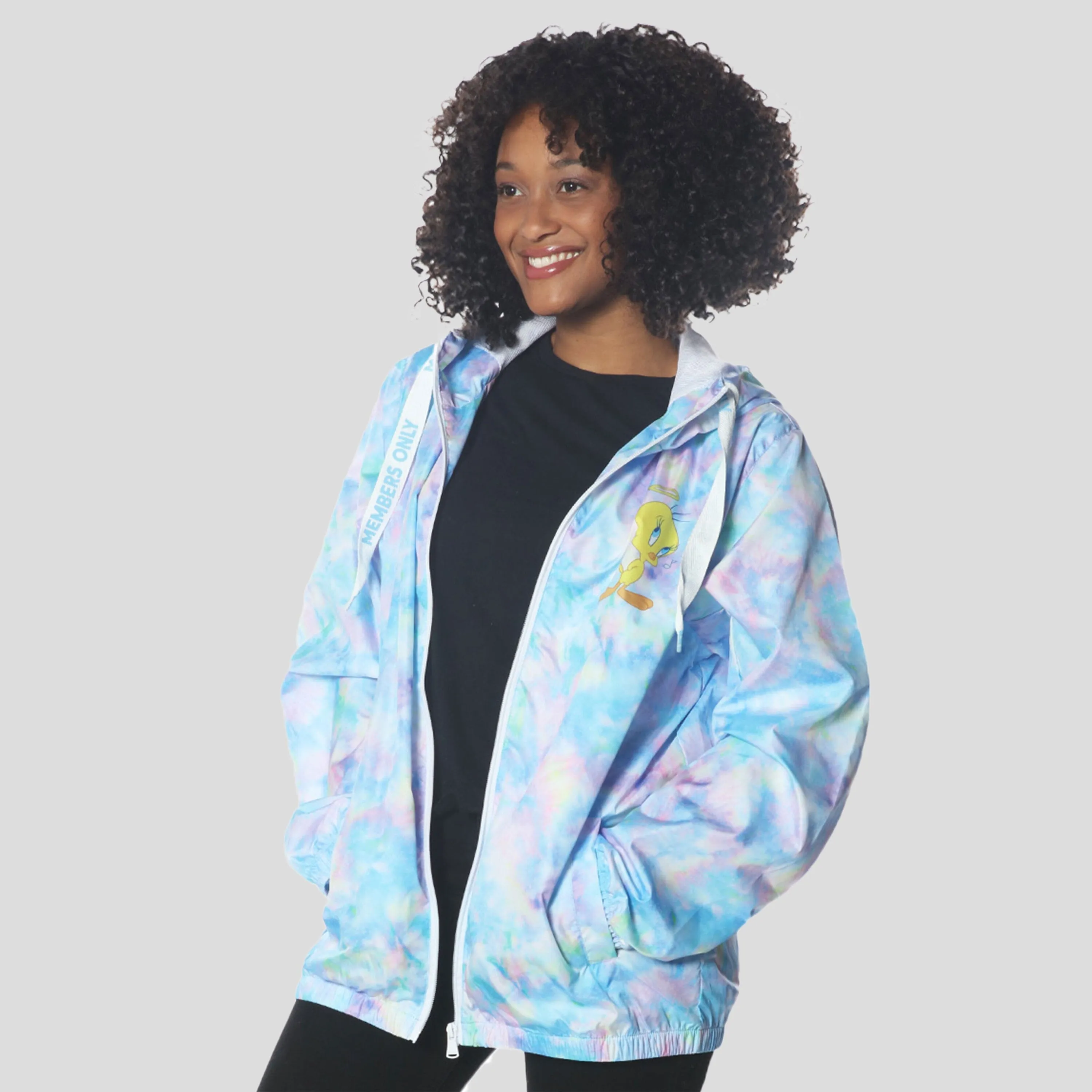 Members Only Women's Tweety Full Zip Jacket