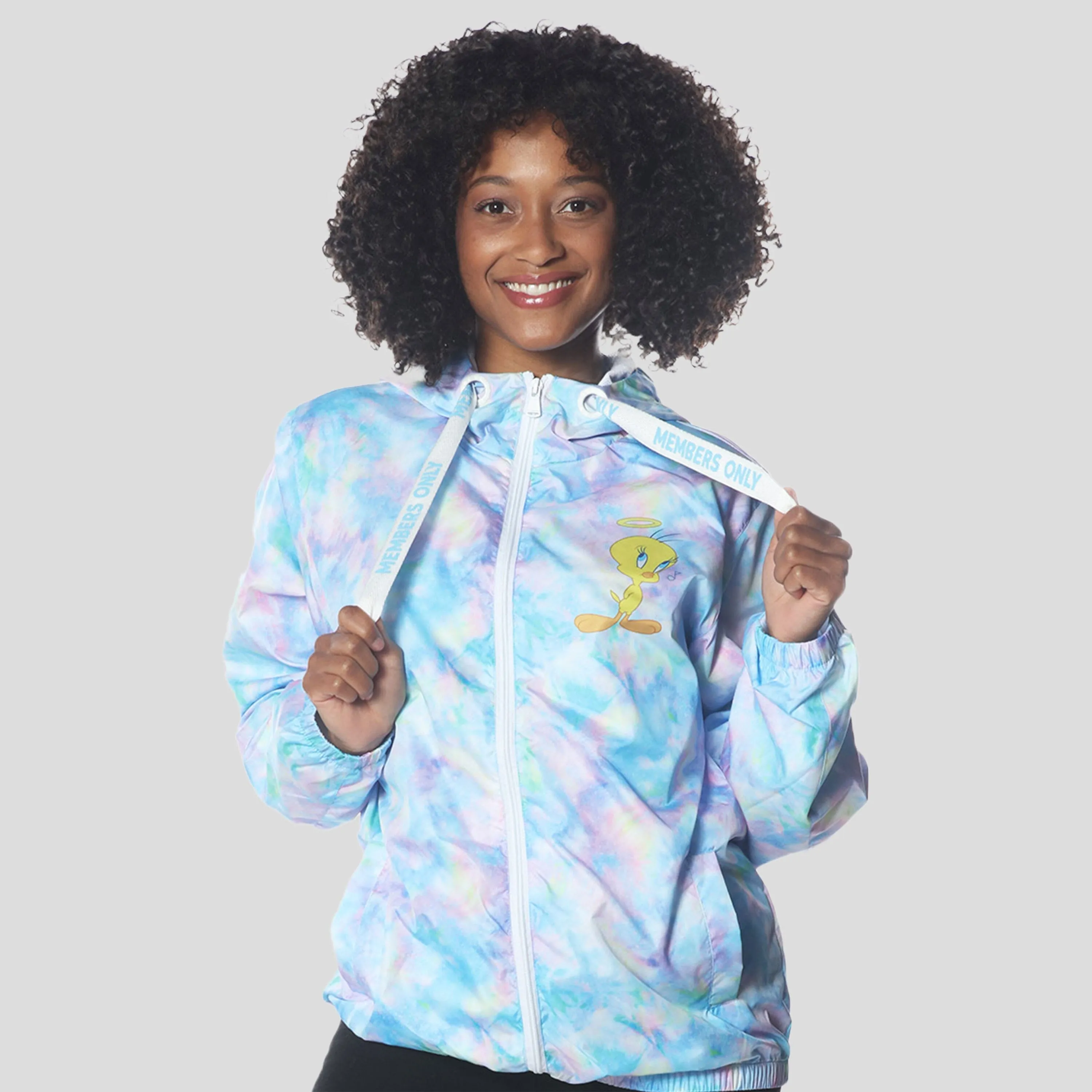 Members Only Women's Tweety Full Zip Jacket