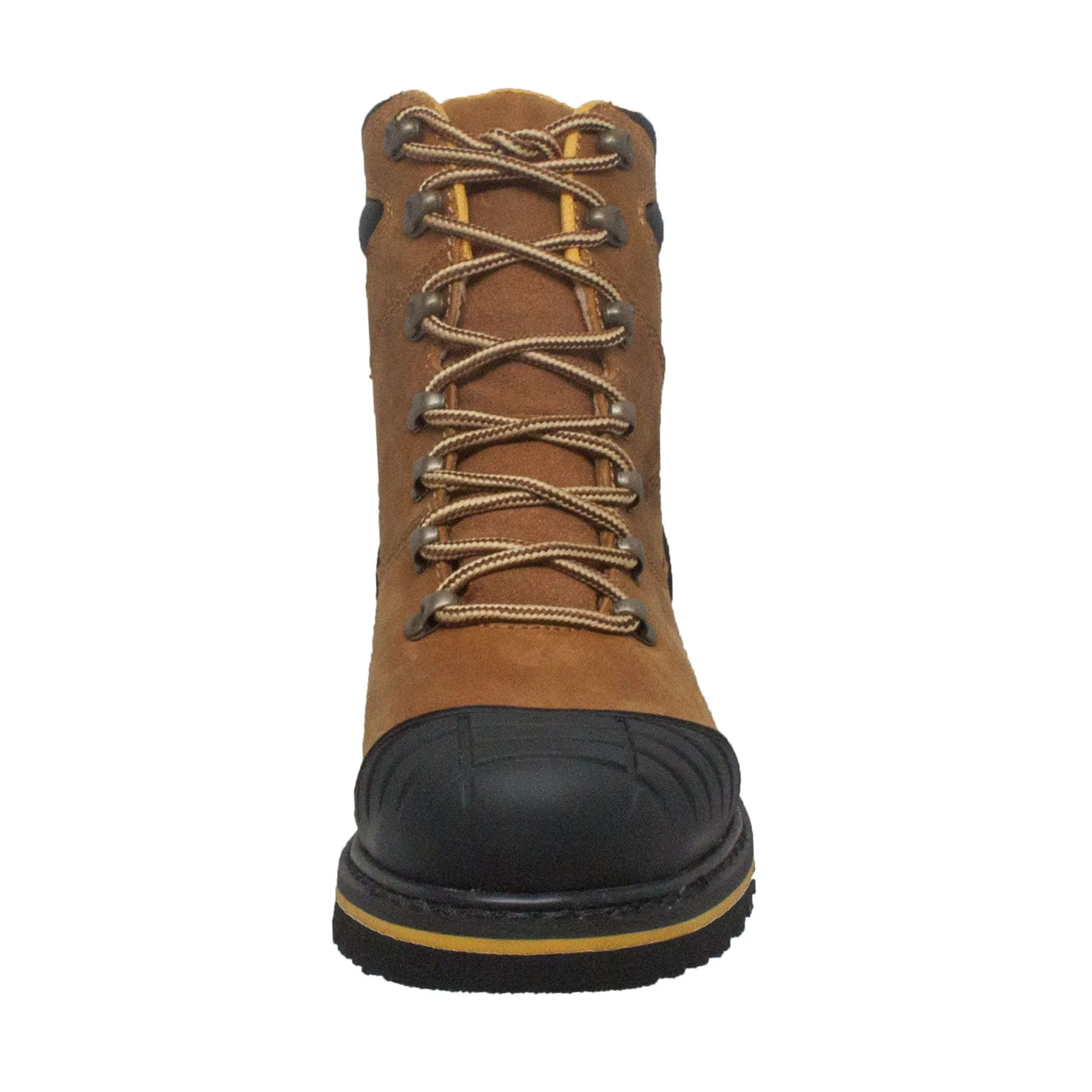 Men's 7" Steel Toe Work Boot Light Brown - 9804