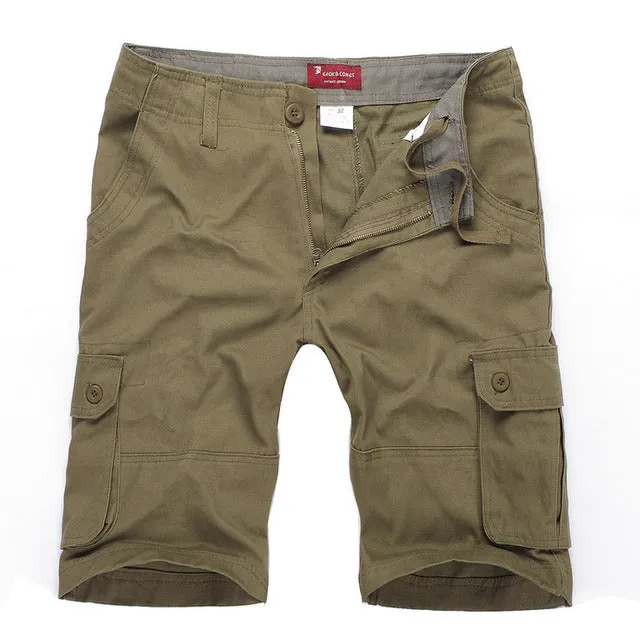 Mens Casual Cargo Shorts