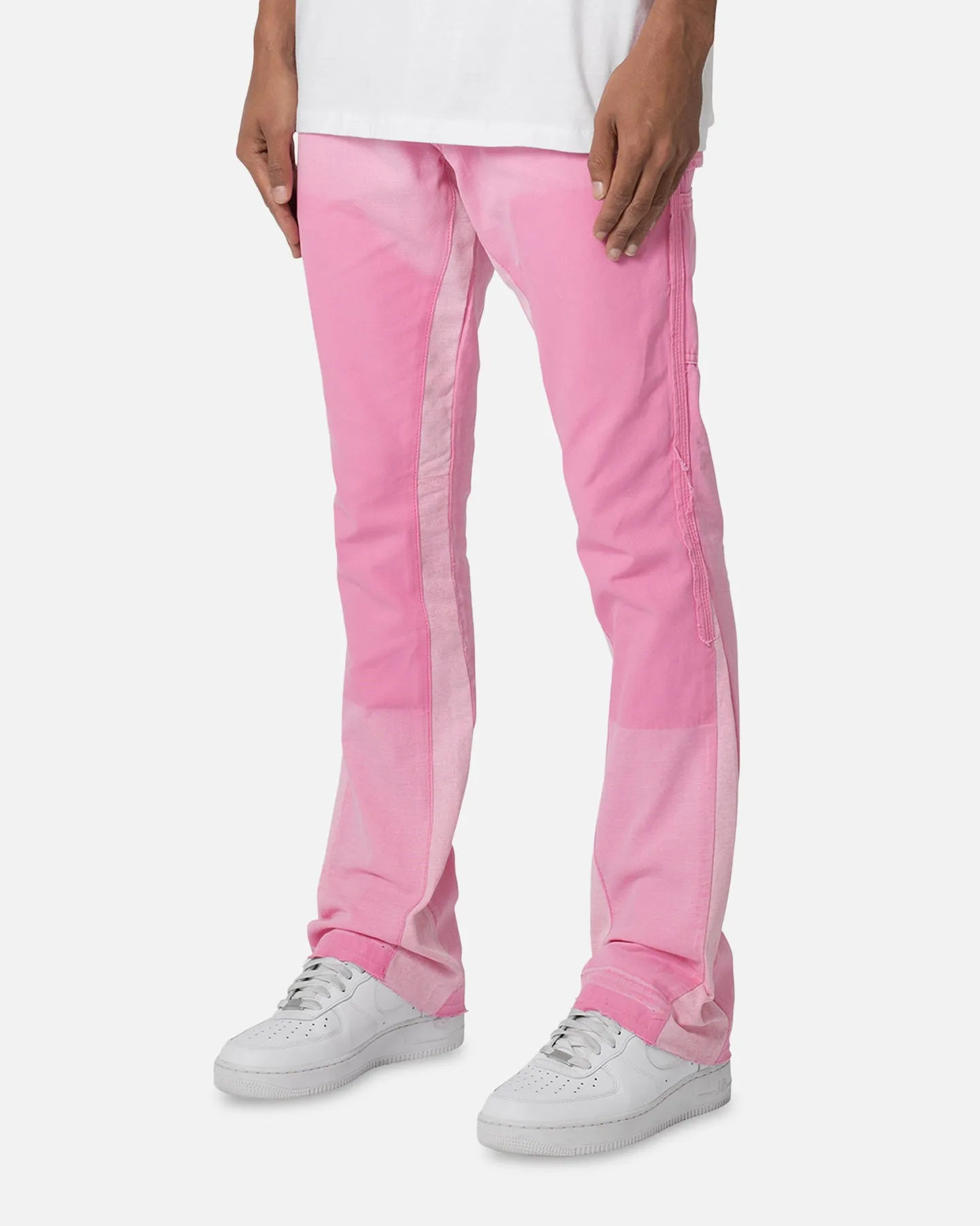 MNML B501 Flare Denim Jeans Pink