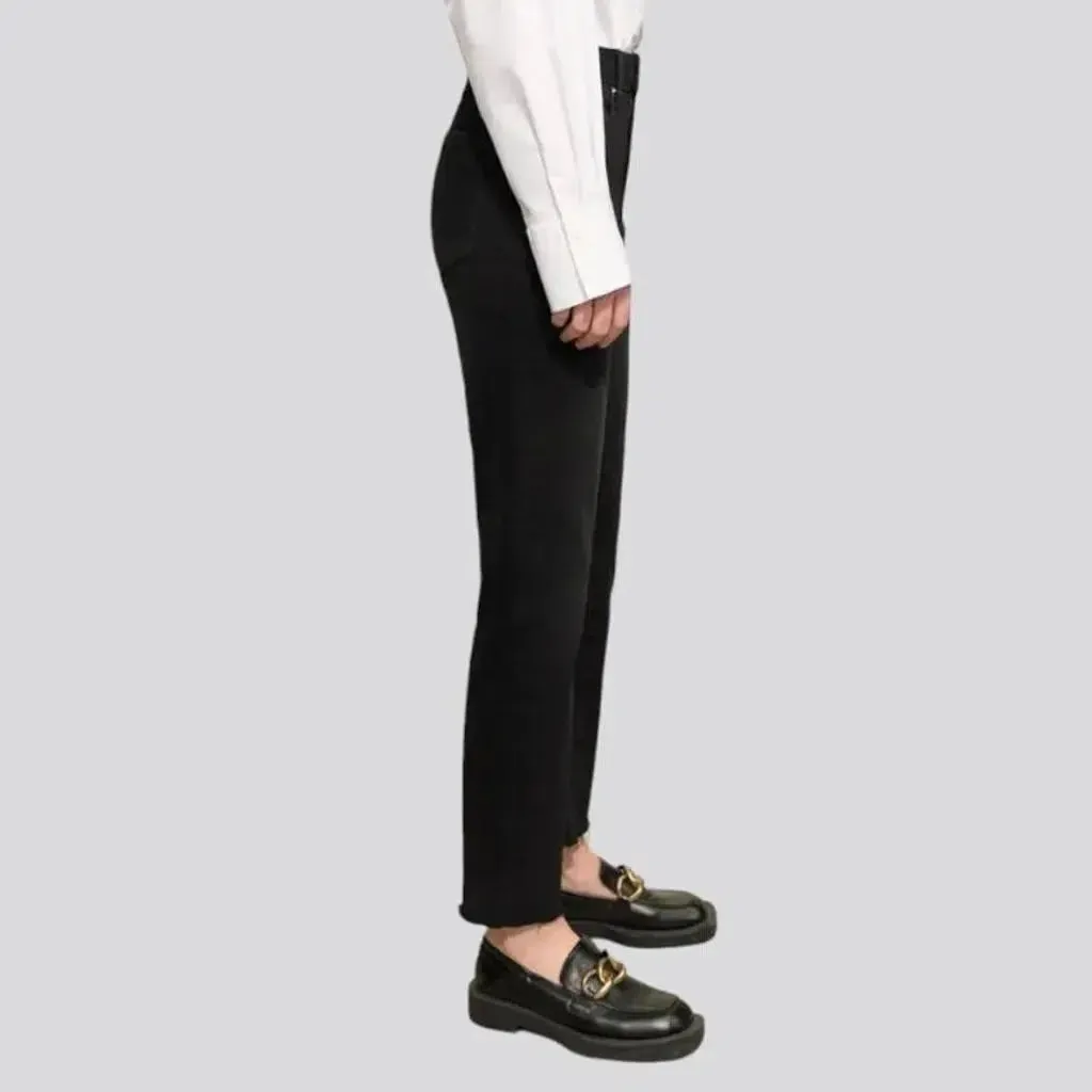 Monochrome women's black jeans