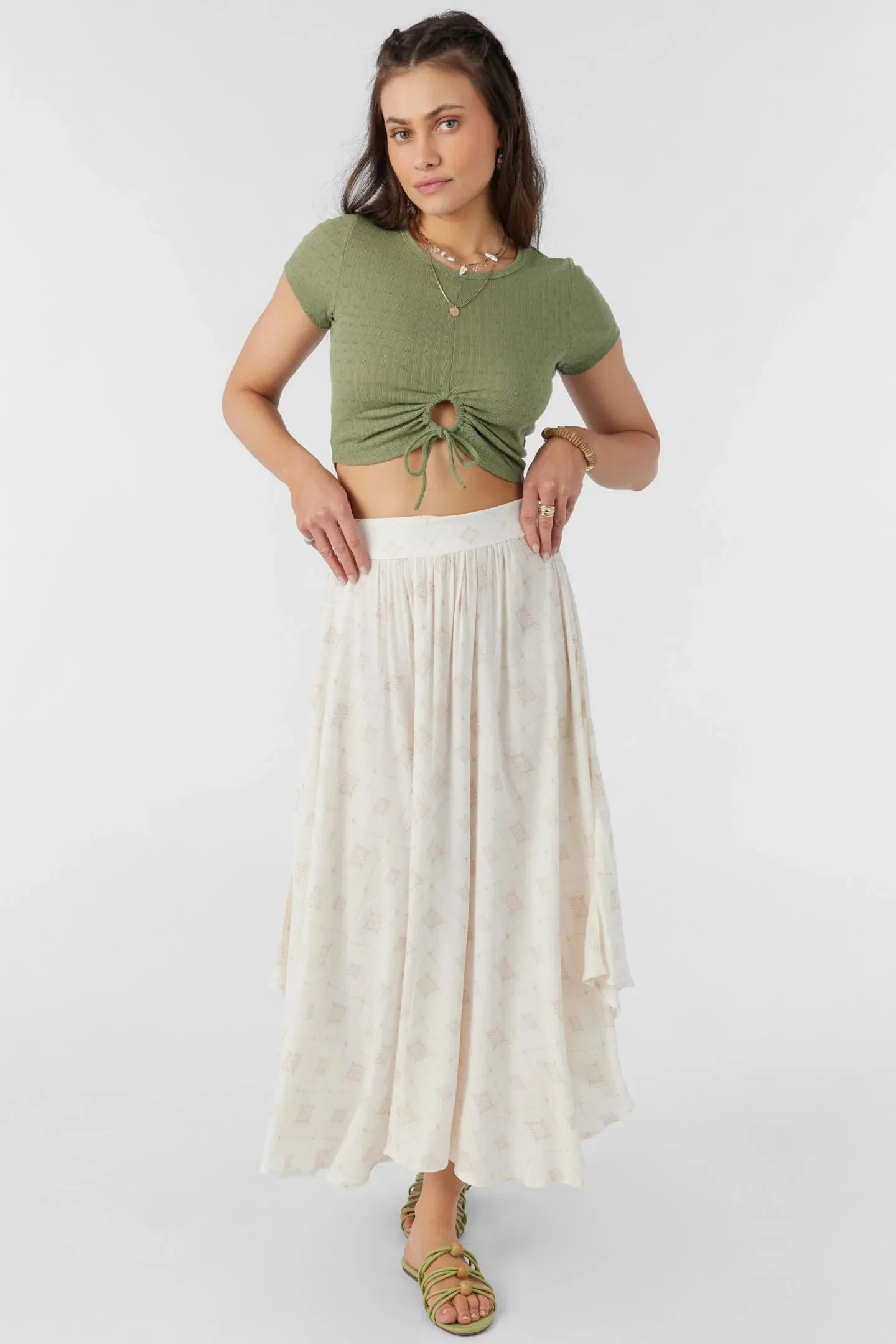 O'Neill Marine Sabrina Tile Maxi Skirt