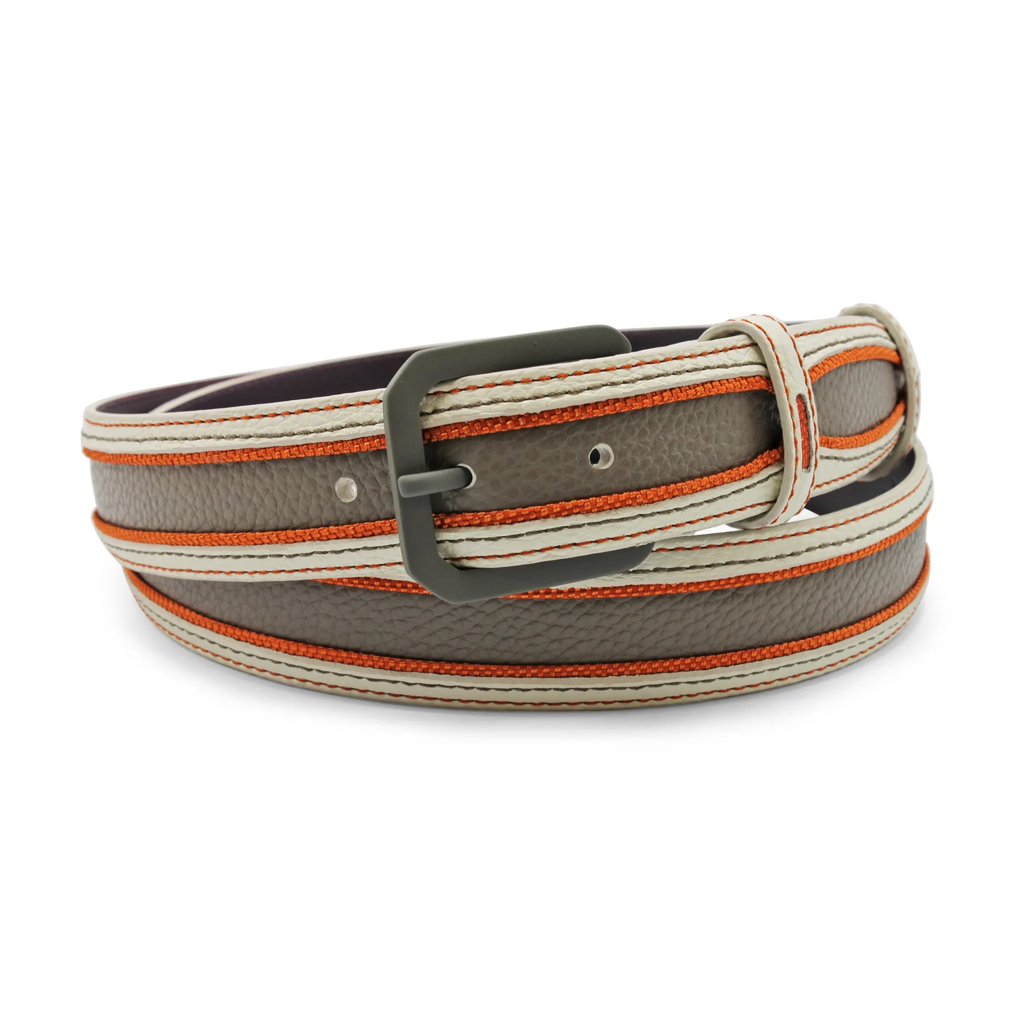 Orson' White/Grey/Orange Belt