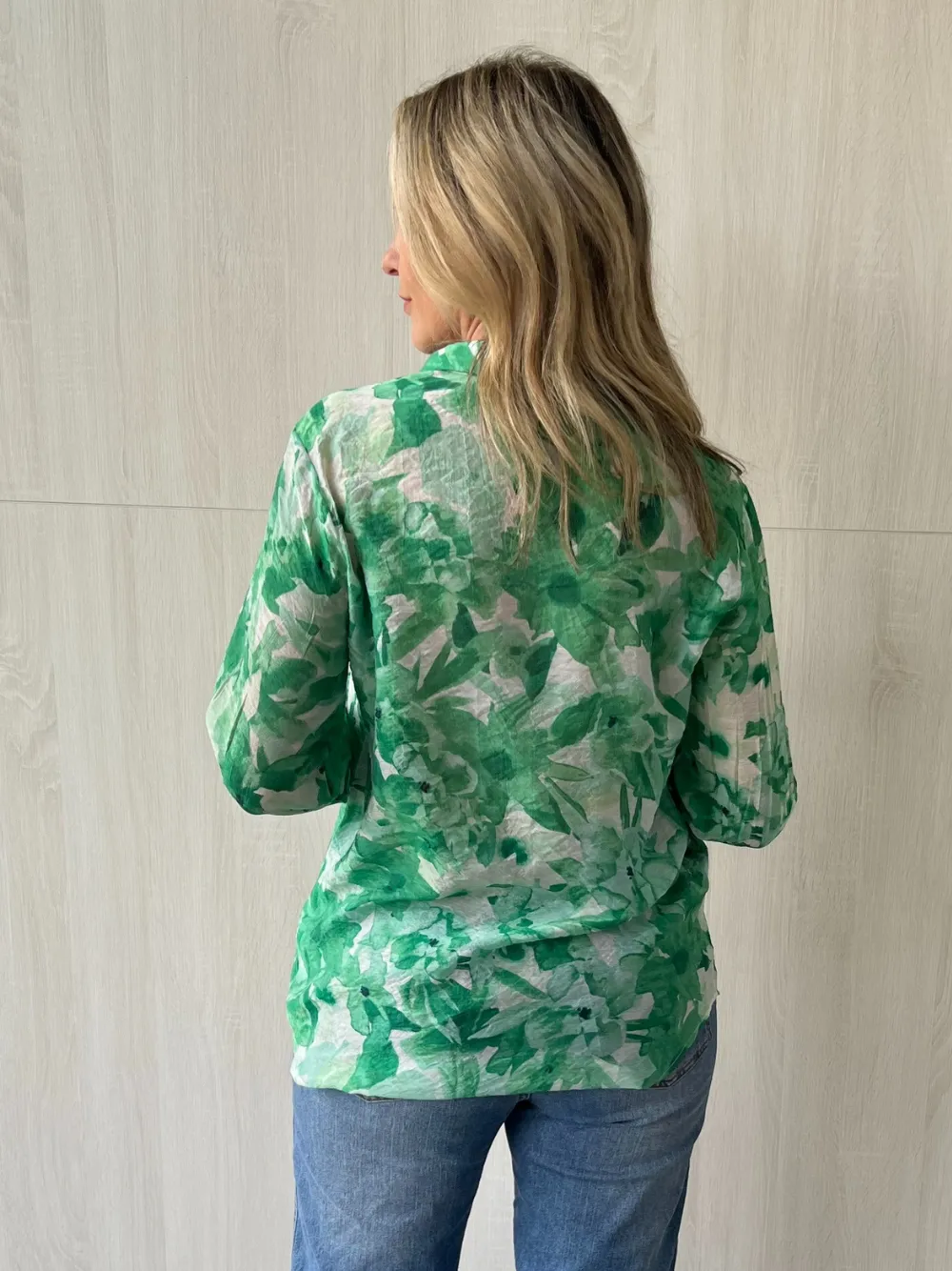 Palm Springs Printed Shirt - Green