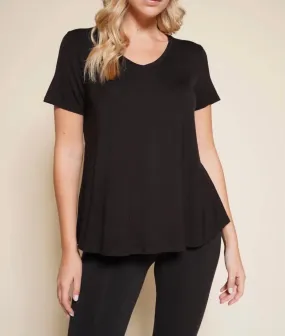 Perfect Black Bamboo T-shirt