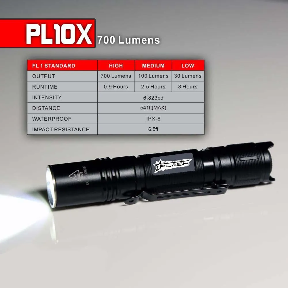 PL10X LED FLASHLIGHT