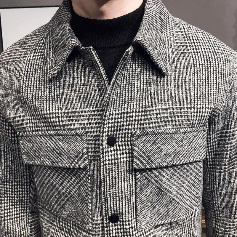 Plaid classic jacket