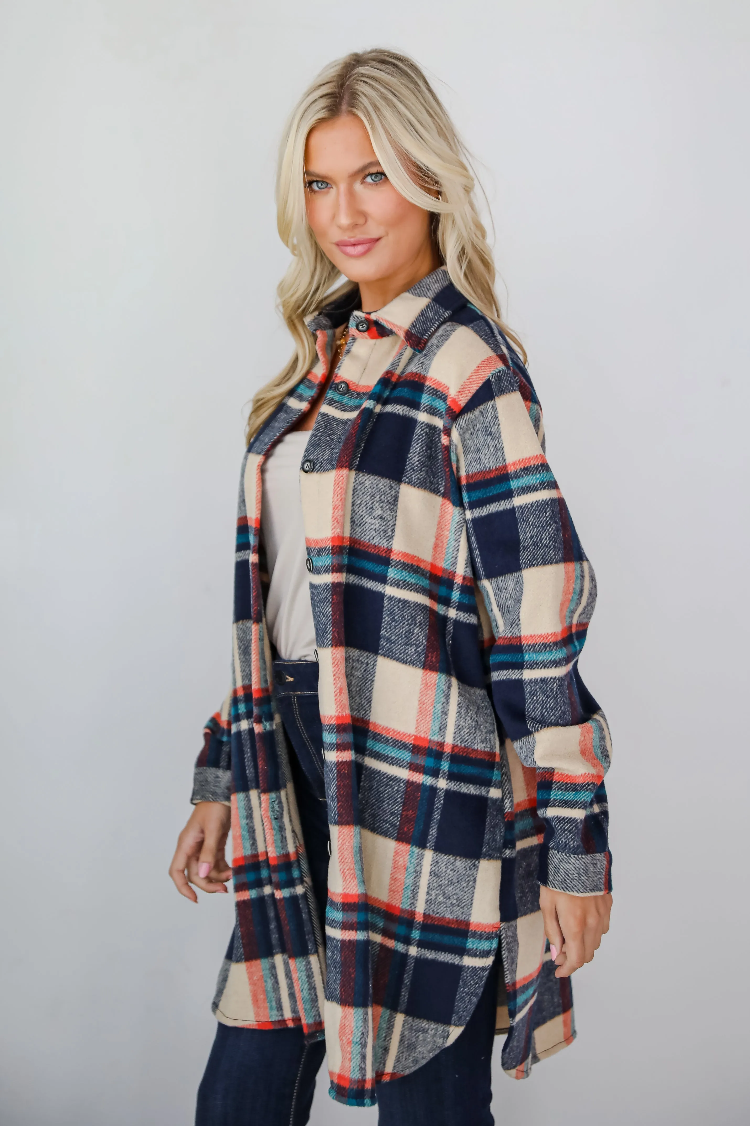 Poised Passion Plaid Shacket