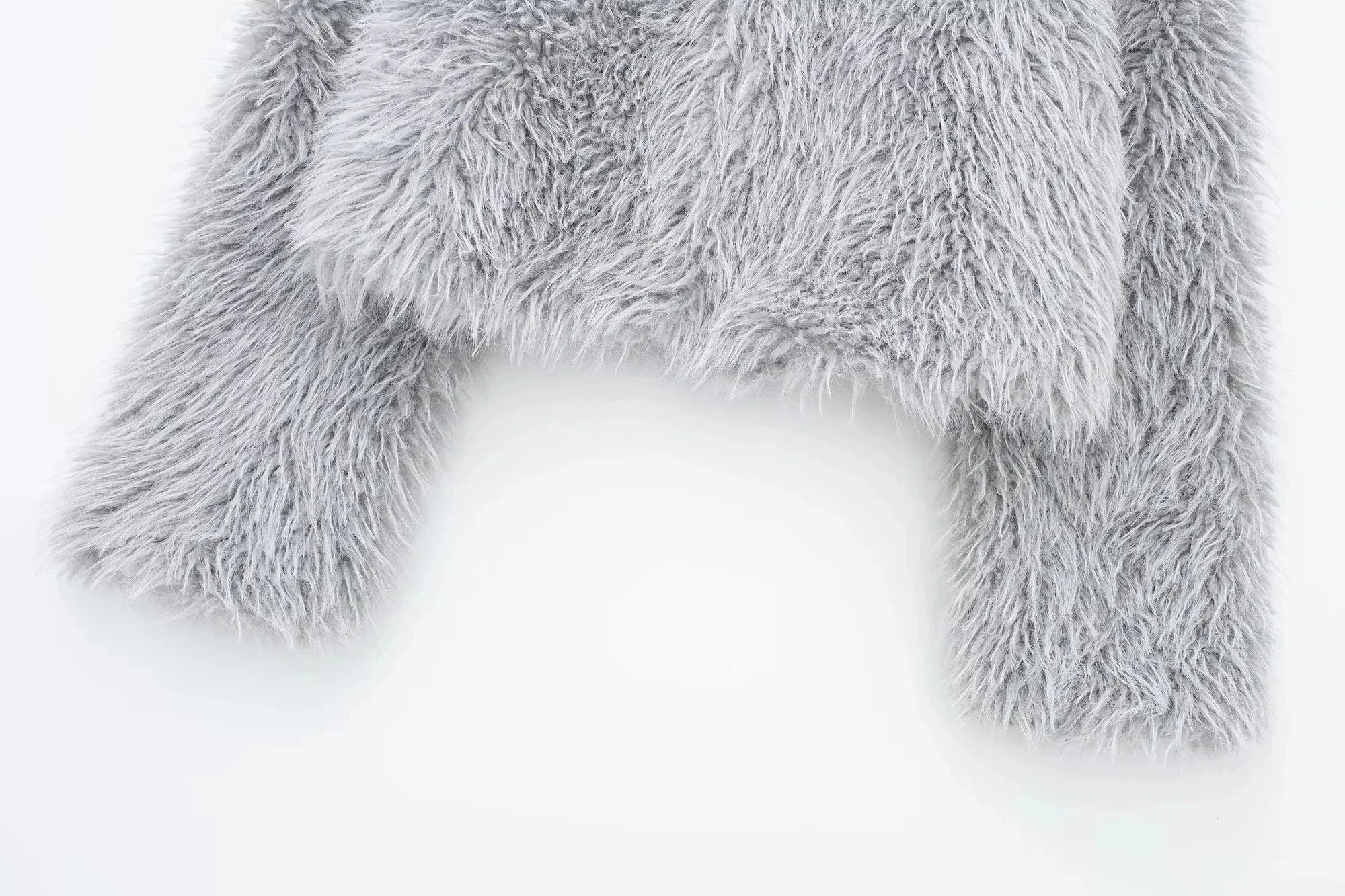 Pre Order:  Plush Faux Fur Short Coat