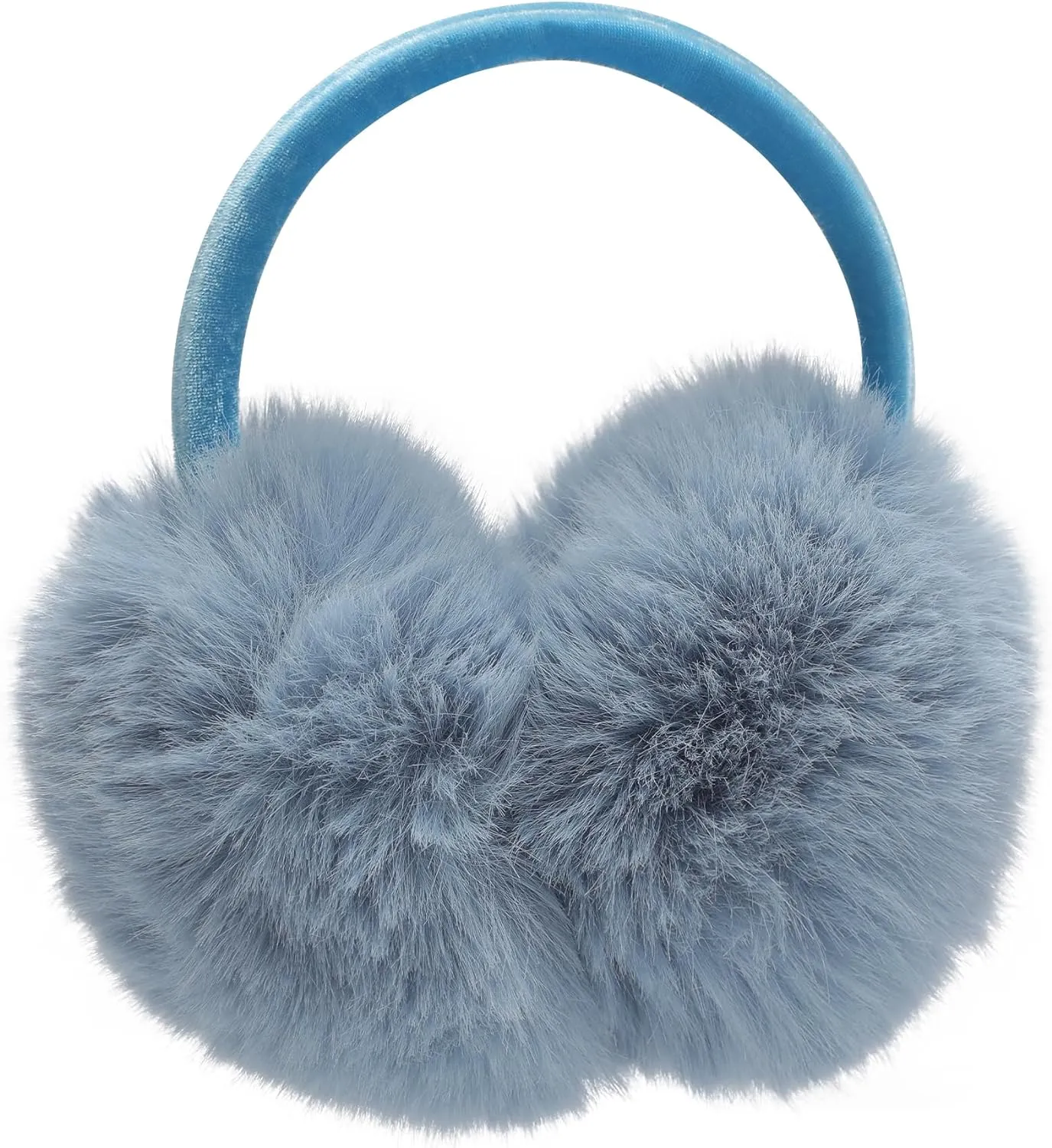 Purple Soft & Comfy Faux Fur Winter Style Ear Muffs