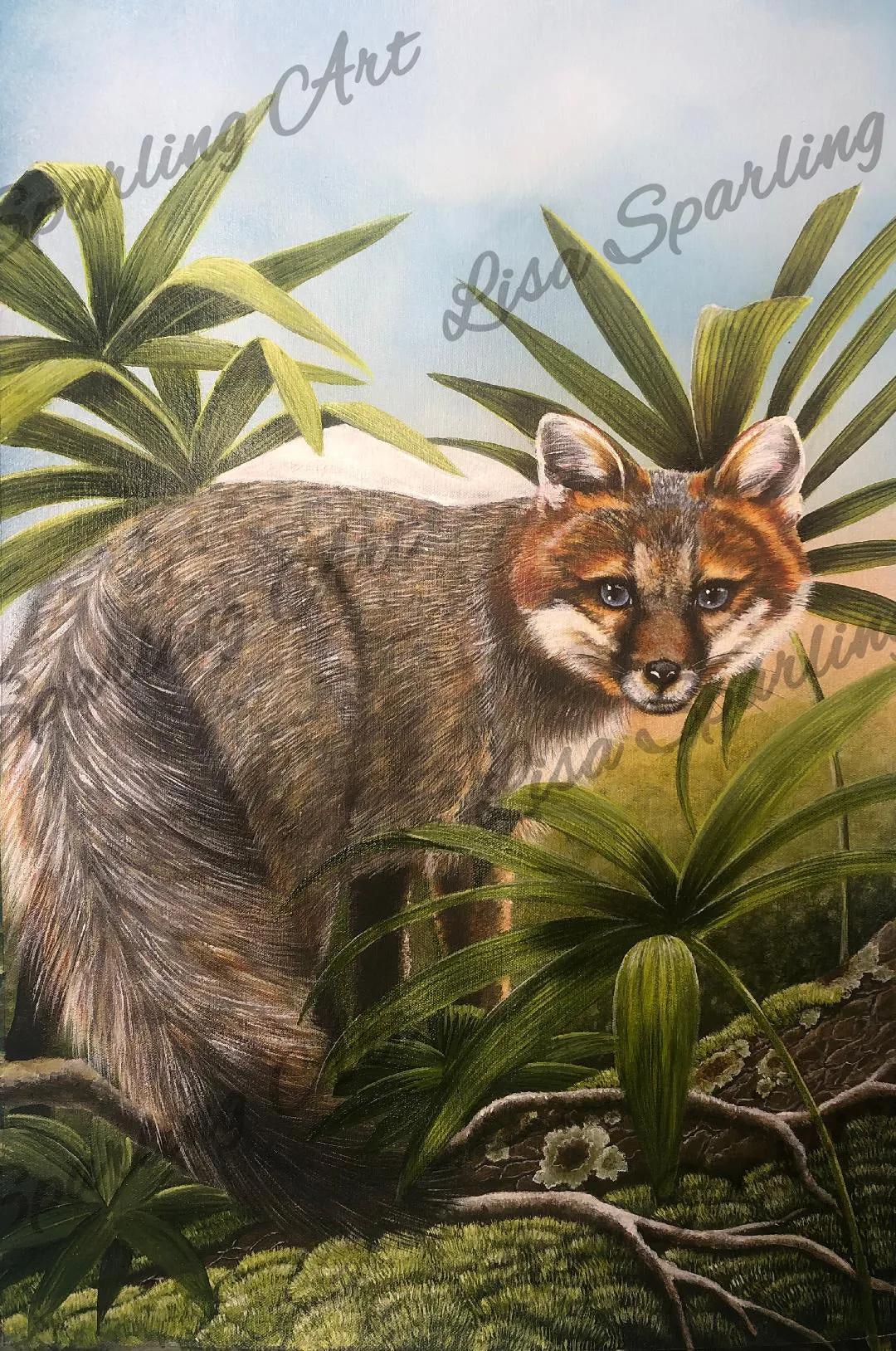 "Foxy" Lisa Sparling Art Giclée Reproduction