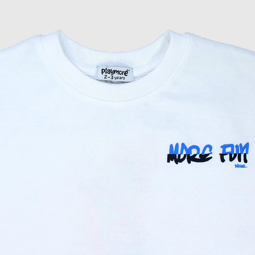 "More Fun Please" Short-Sleeved T-Shirt