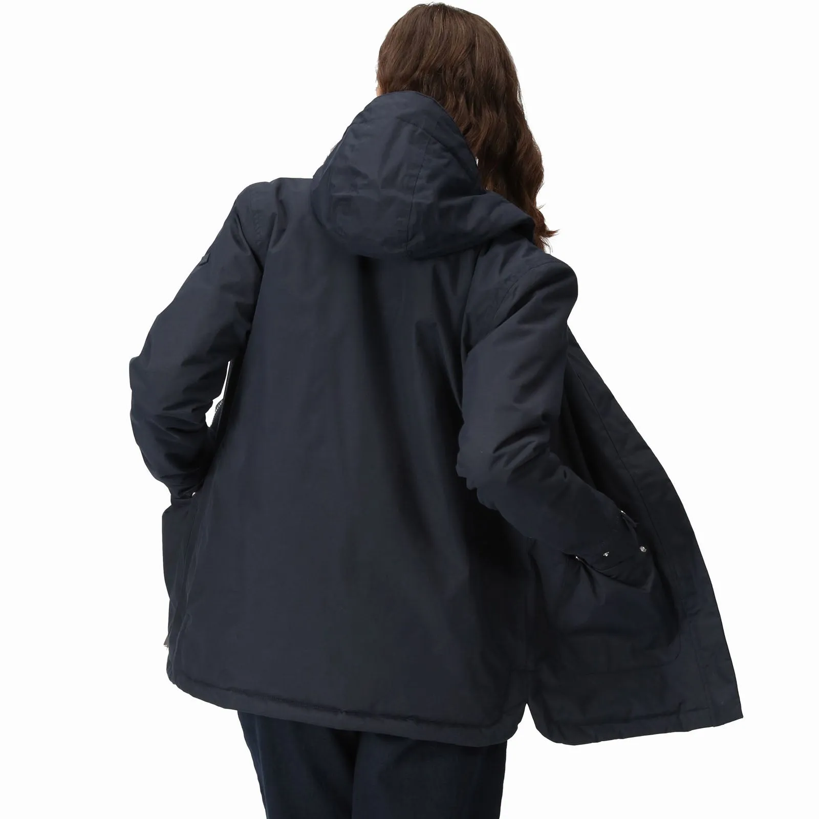 Regatta Womens Broadia Waterproof Hooded Jacket Coat