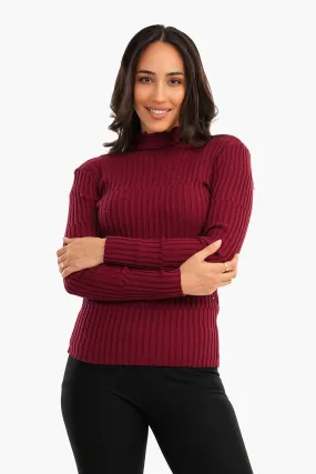 Ribbed Slim Fit Pullover