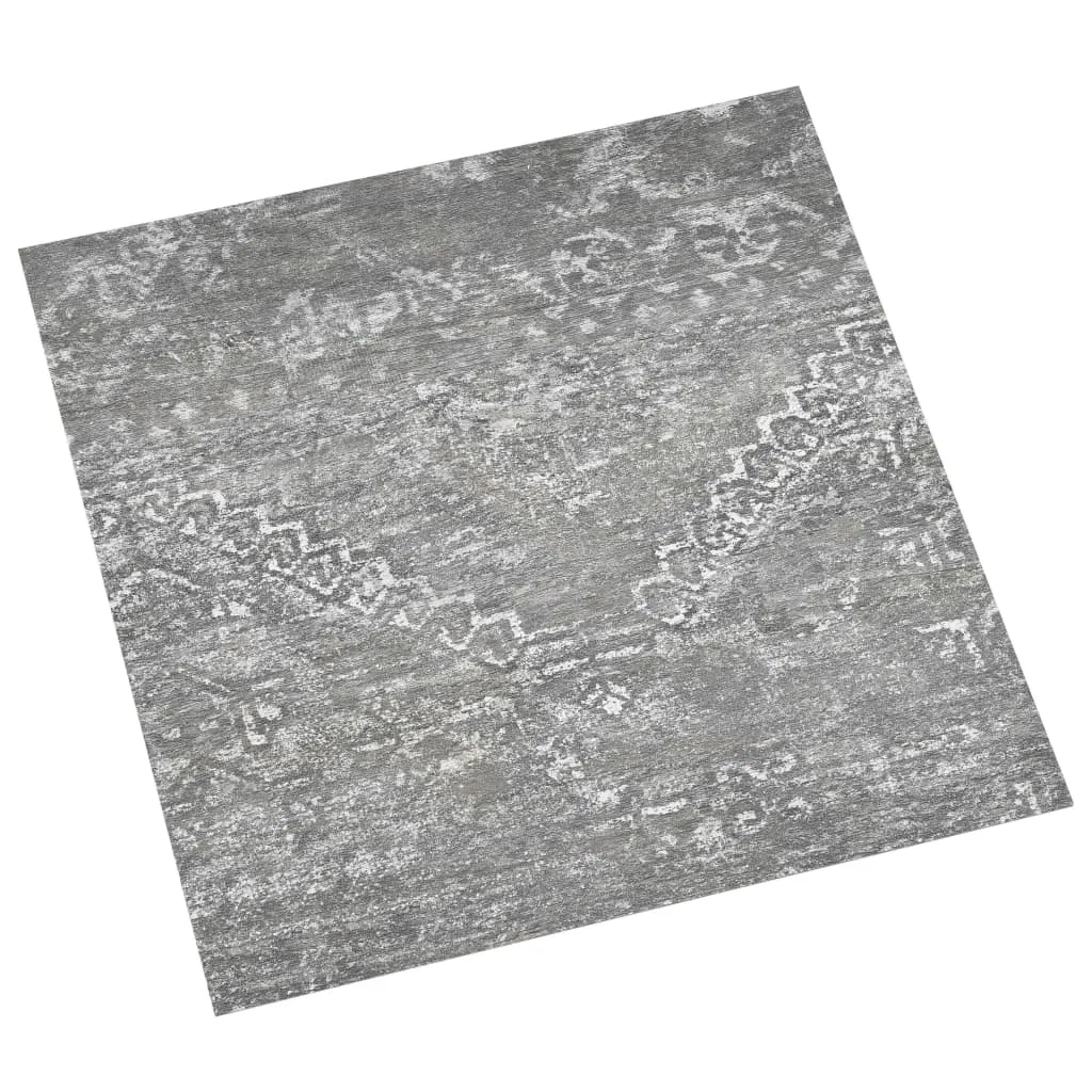 Self-adhesive Flooring Planks 20 pcs PVC 1.86 m² Concrete Grey