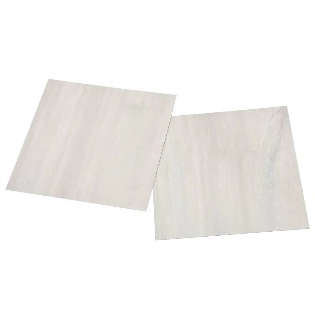 Self-adhesive Flooring Planks 20 pcs PVC 1.86 m² Cream