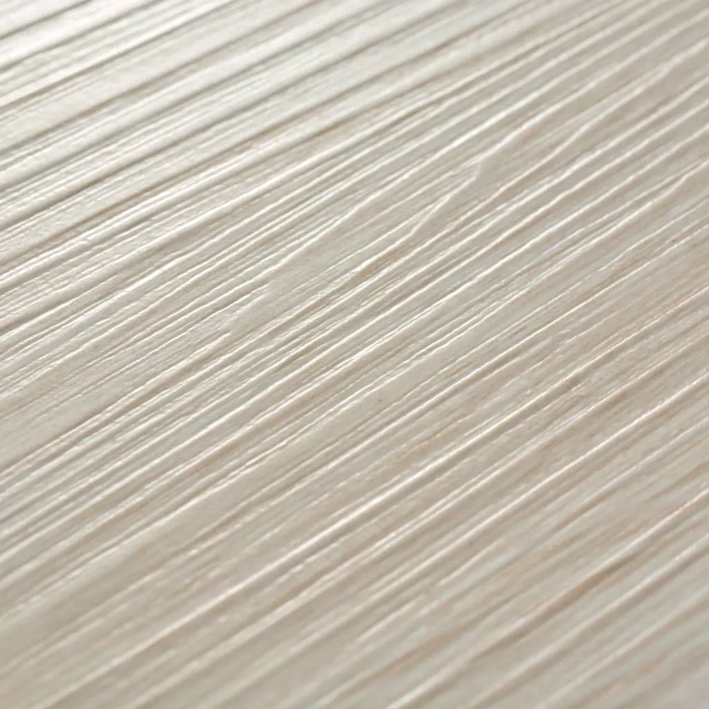 Self-adhesive PVC Flooring Planks 2.51 m² 2mm Oak Classic White