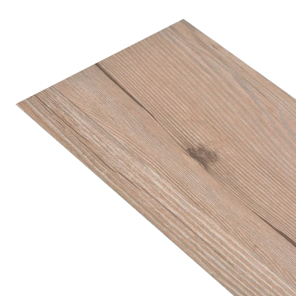 Self-adhesive PVC Flooring Planks 5.21 m² 2 mm Oak Brown