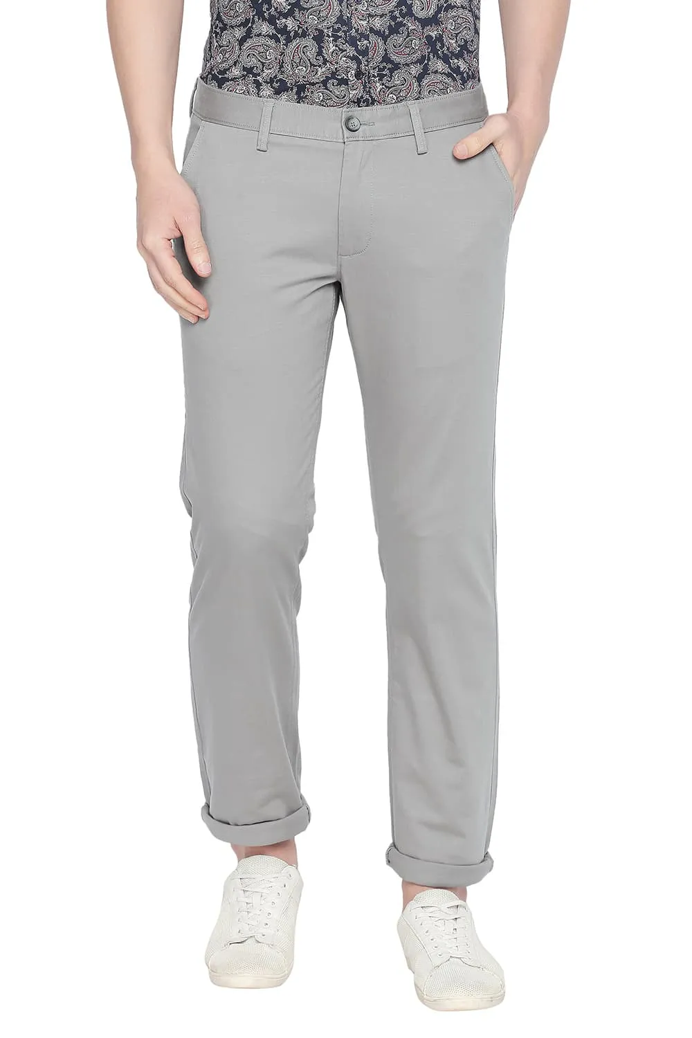 Slim Fit Oak Stretch Trouser