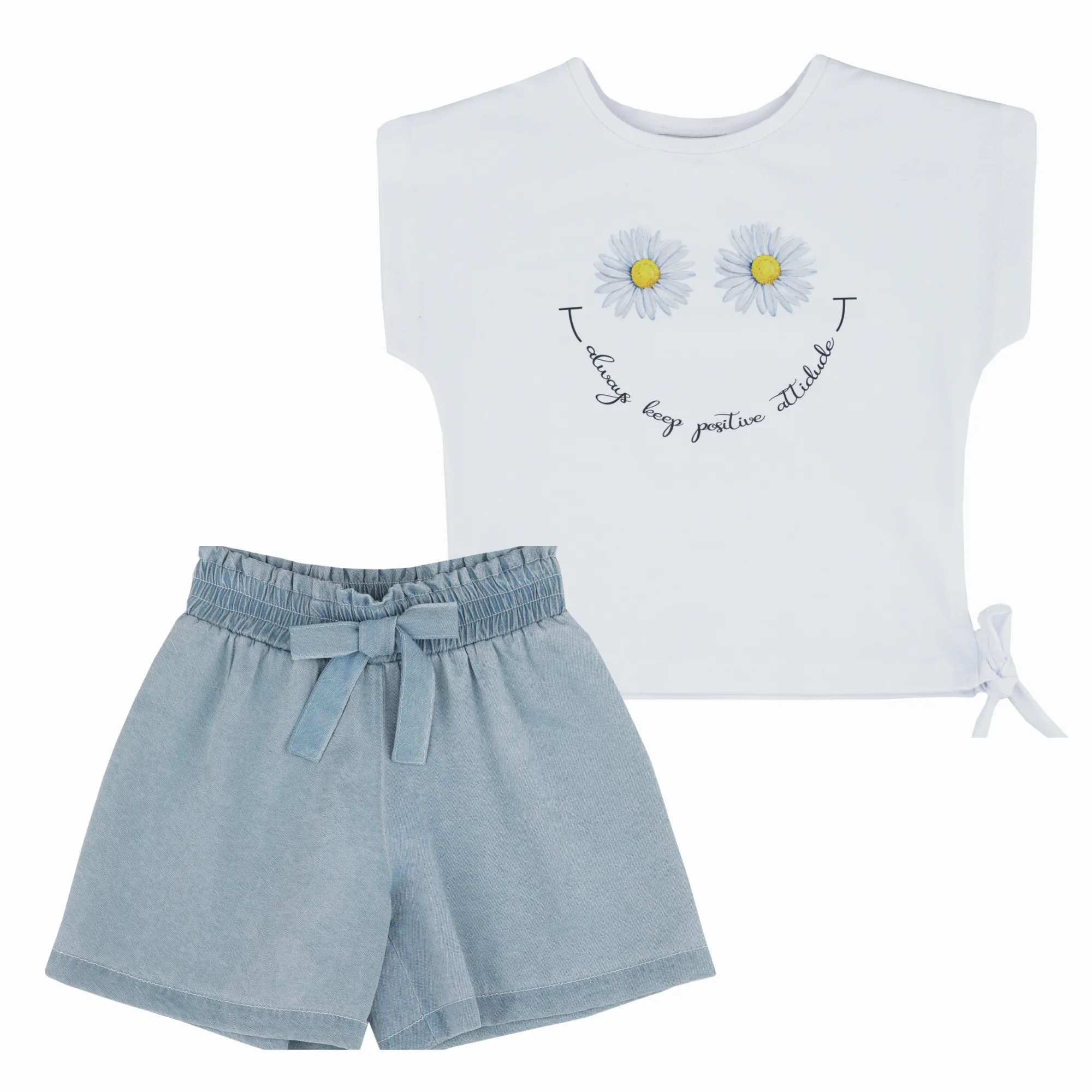 Smile Daisy Girls Casual Set