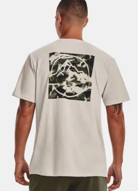 SS UA OD Mtn Key Camo Shirt in Grey by Under Armour