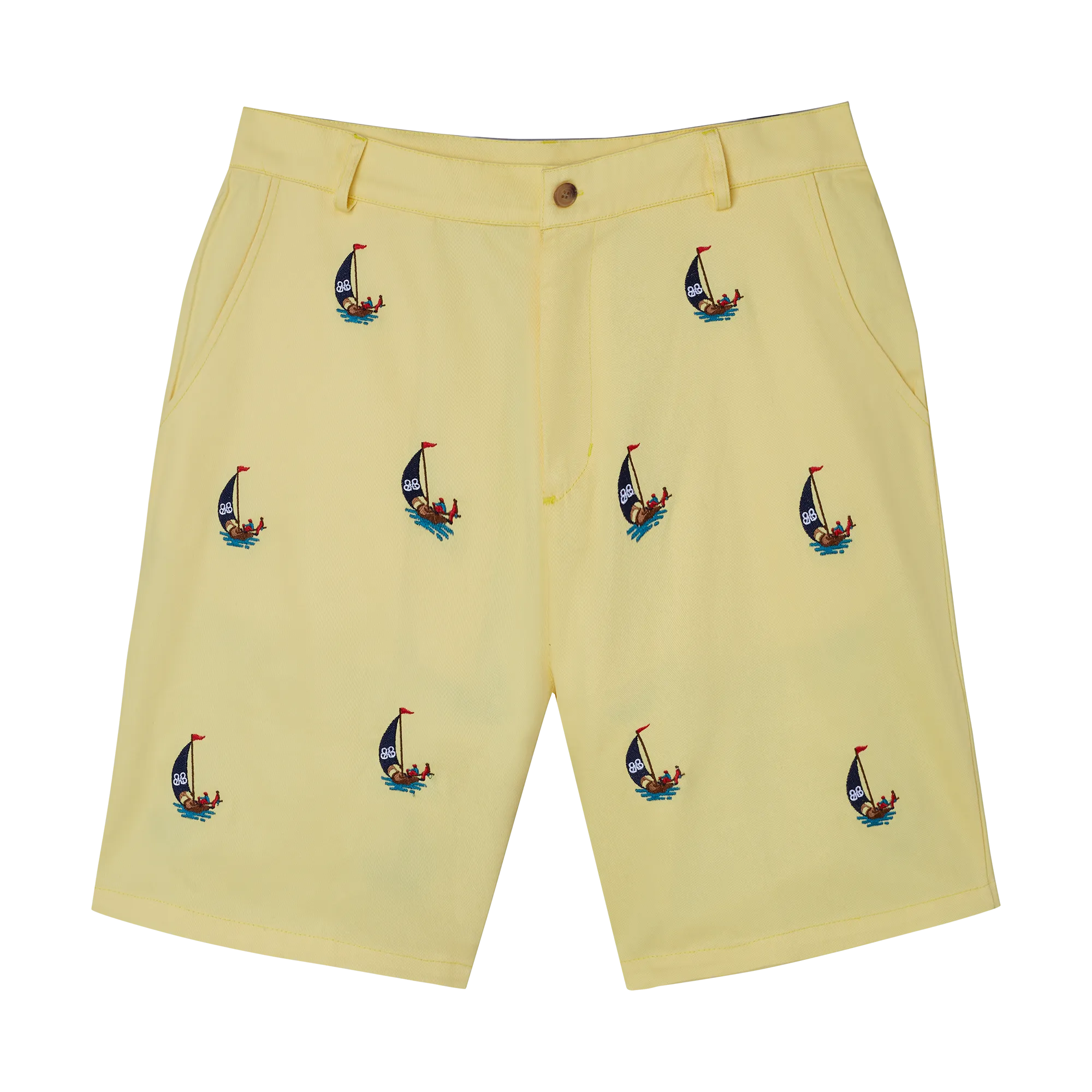 STAPLE CHINO SHORTS-YELLOW