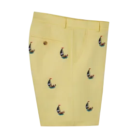 STAPLE CHINO SHORTS-YELLOW