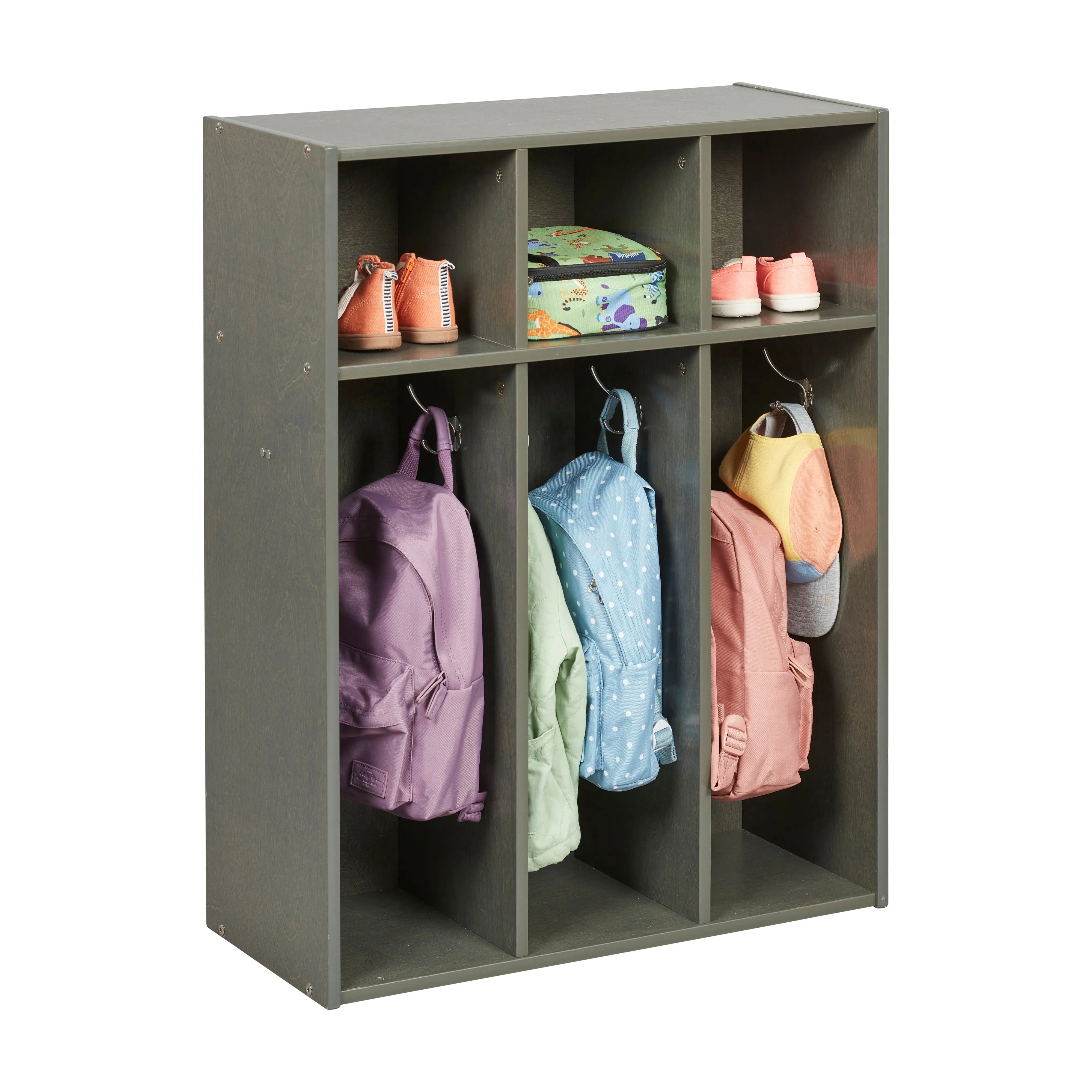 Streamline 3-Section Toddler Coat Locker